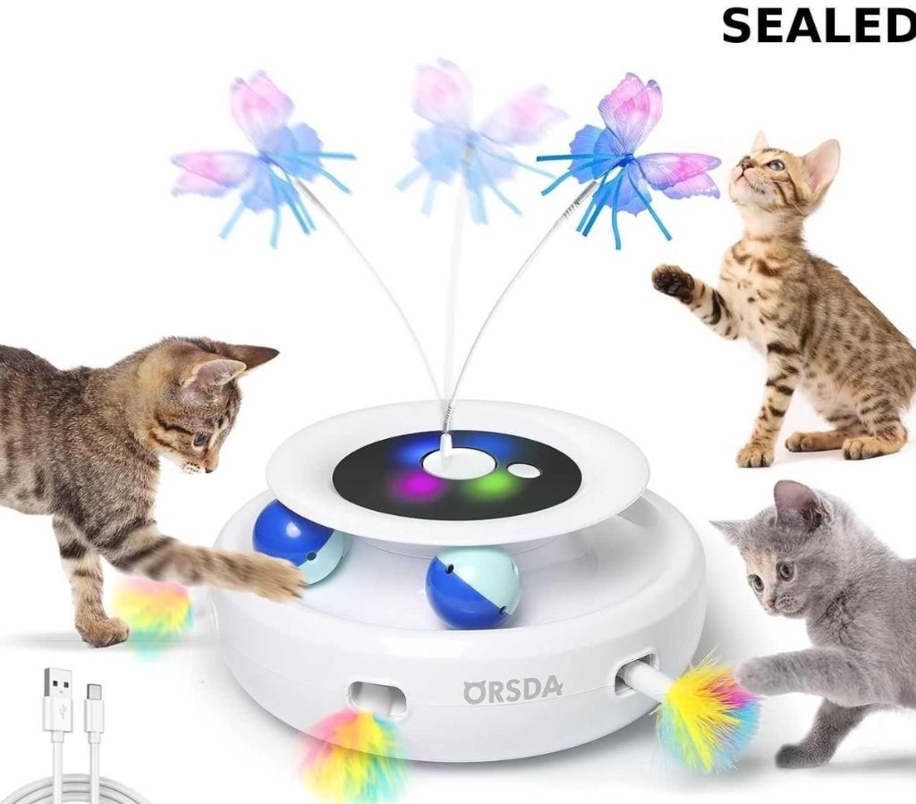 ORSDA Cat Toys Rechargeable-new in box