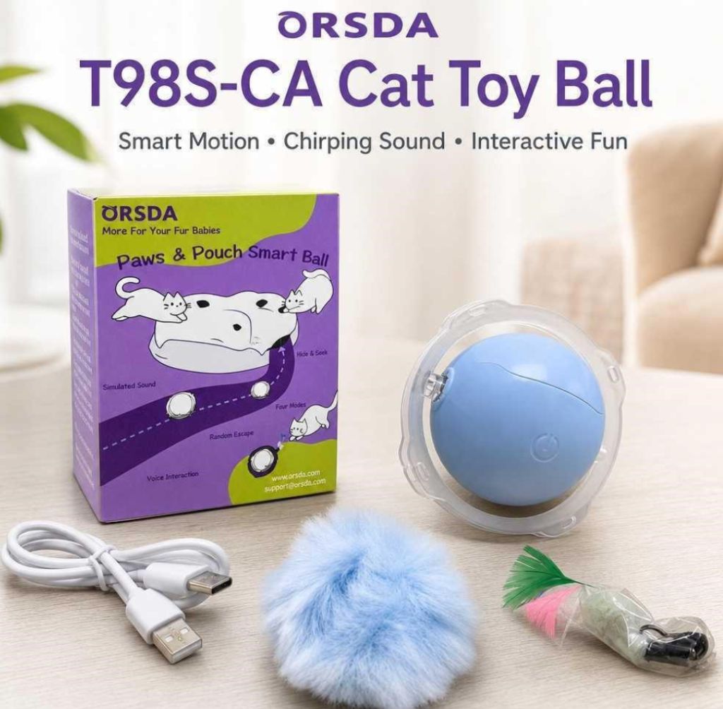ORSDA T98S-CA Cat Toy Ball