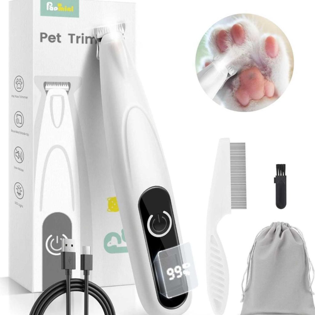 PAPMINI Dog Grooming Kit with LED Display-new in box