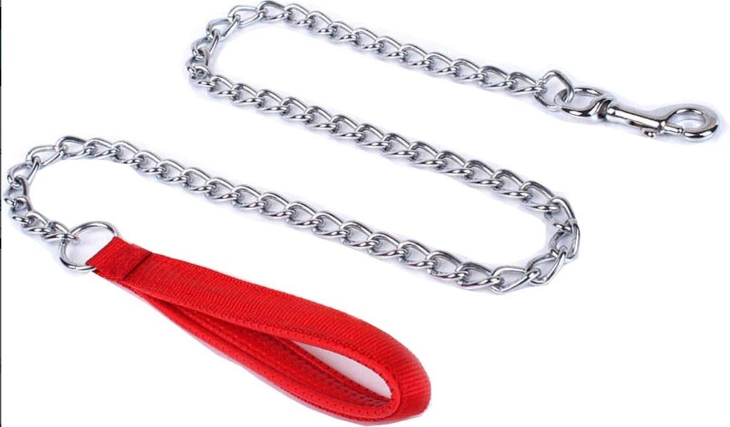 SEALED - Chain Leash with Padded Handle