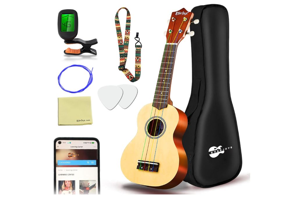 Ukulele Beginner Kit 21 Inch with Lessons- new in box