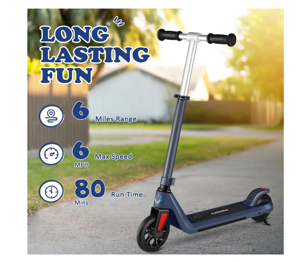 Caroma Kids Electric Scooter 120W, 15 MPH-new in box