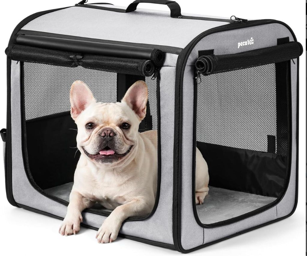 Collapsible Dog Crate 24x18x21 , Travel Crate- new