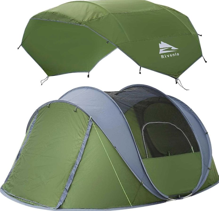 4/6 Person Easy Pop Up Tent, Waterproof