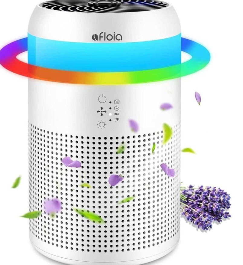 Afloia Demi Mini Air Purifier, White
