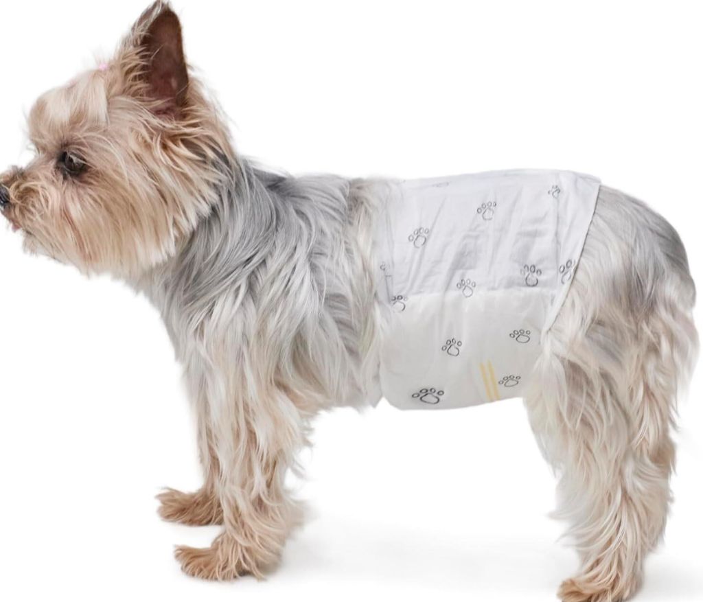 Amazon Basics Male Dog Diapers, 60 Count,...xsmallm small- new
