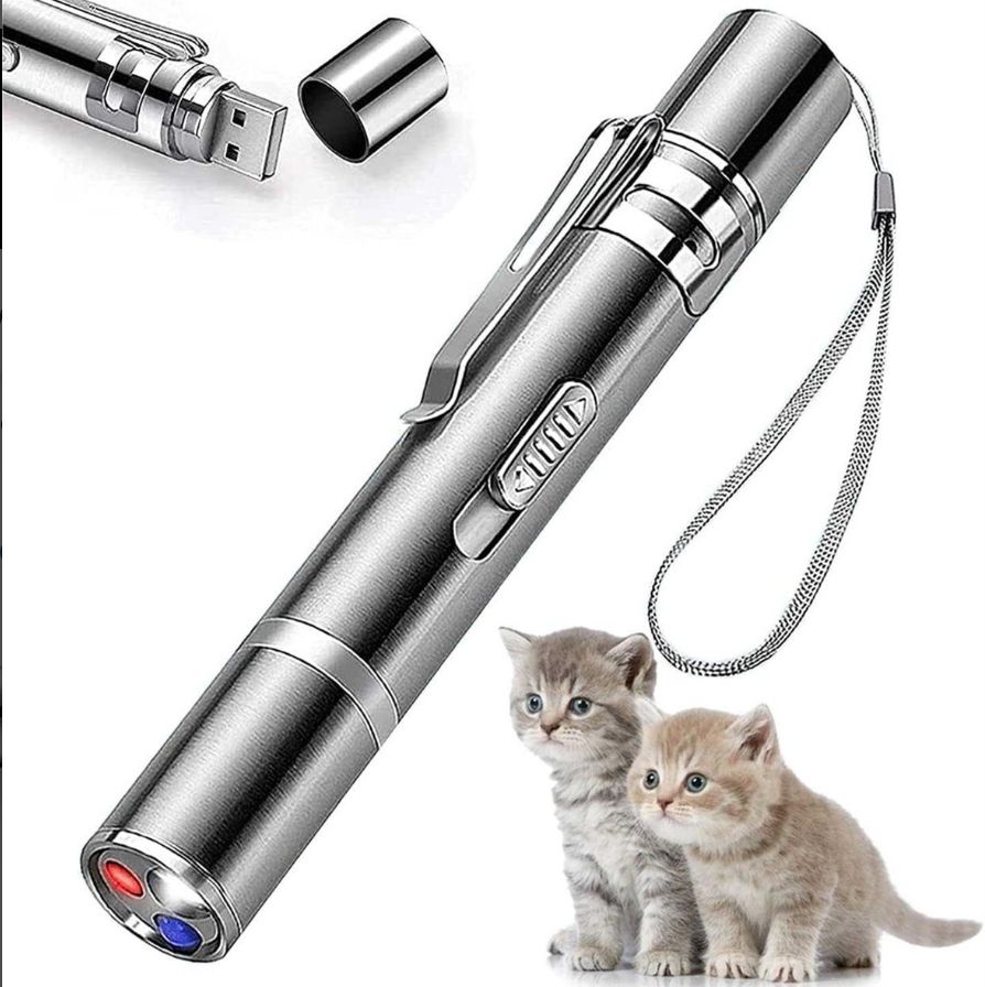 Cat Toy Pointer Wand Light-new