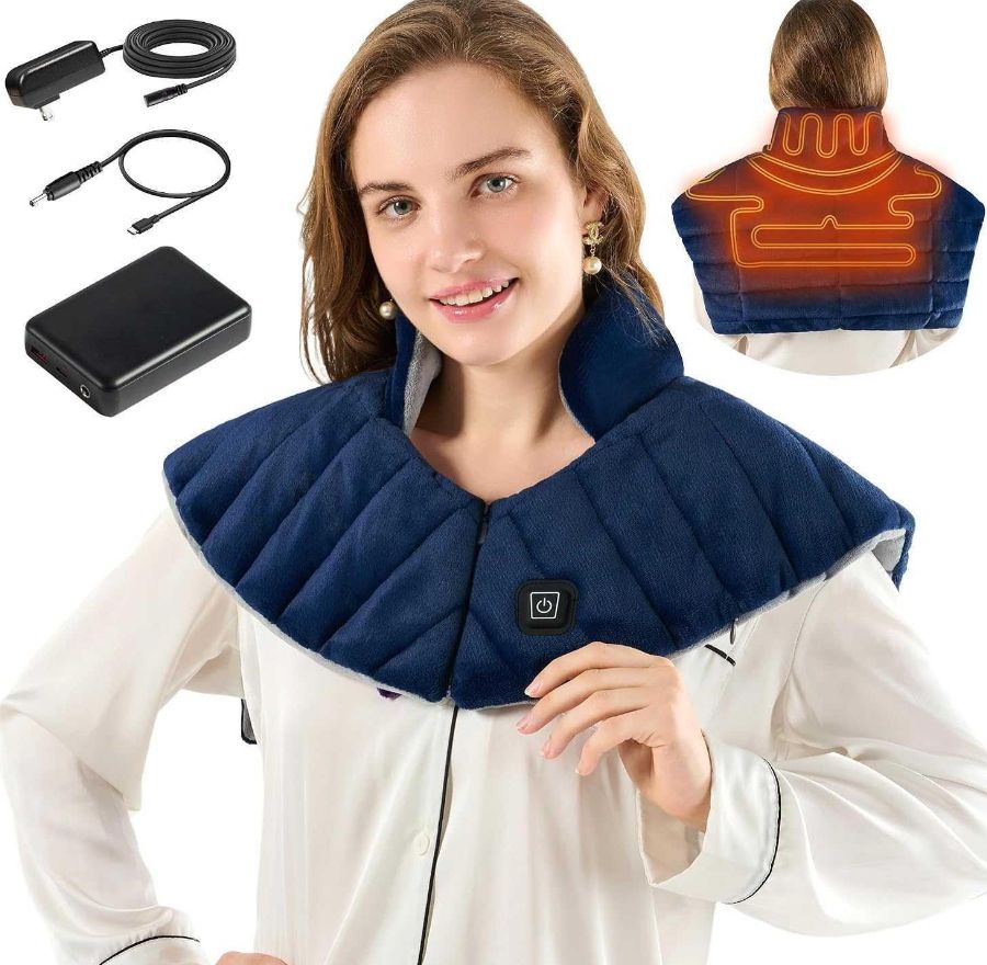 Cordless Heating Pad, Neck/Back-new in box