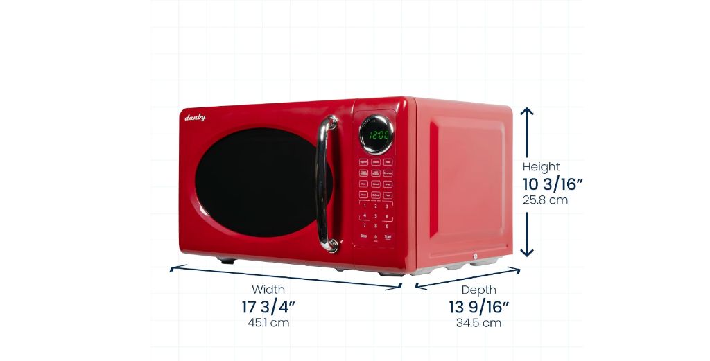 Countertop Retro Microwave-new in box