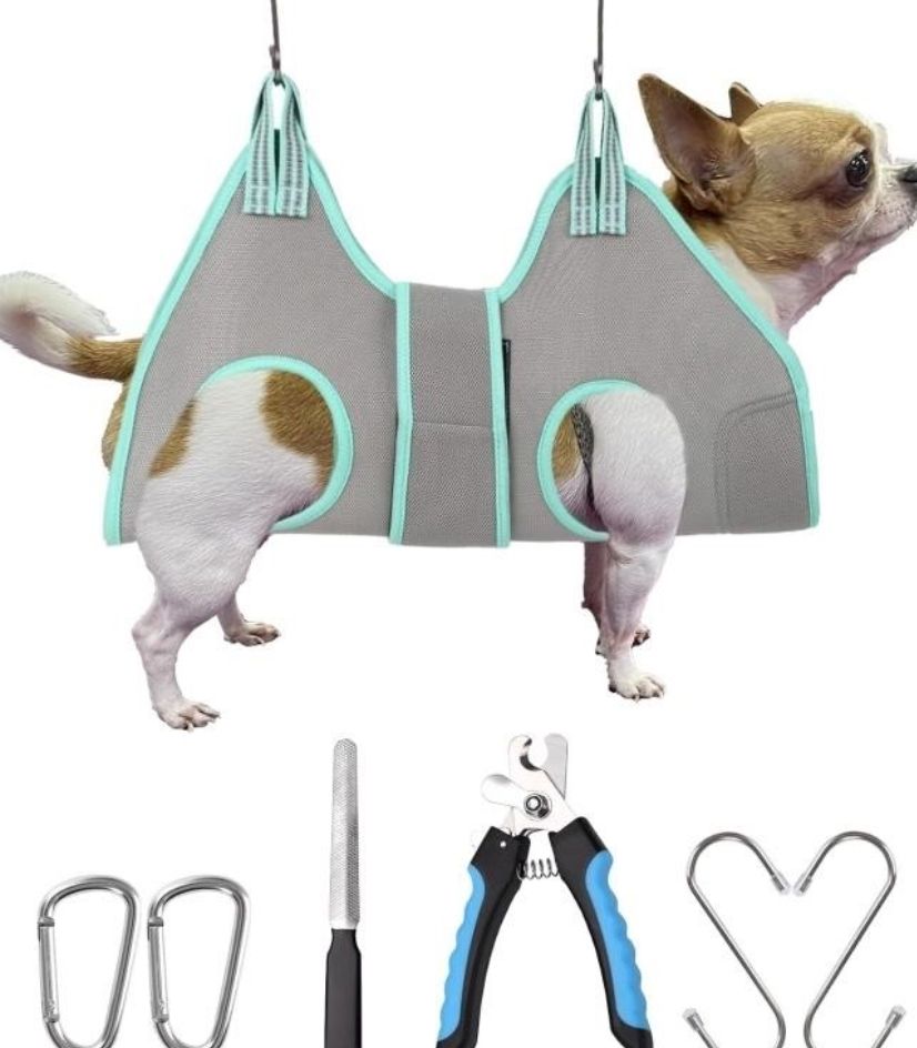 Dog Grooming Hammock Harness, Small Dog-new