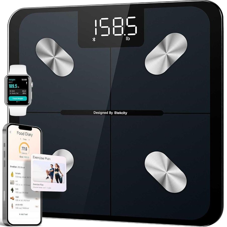 Etekcity ESF-551 Smart Scale, Black-new