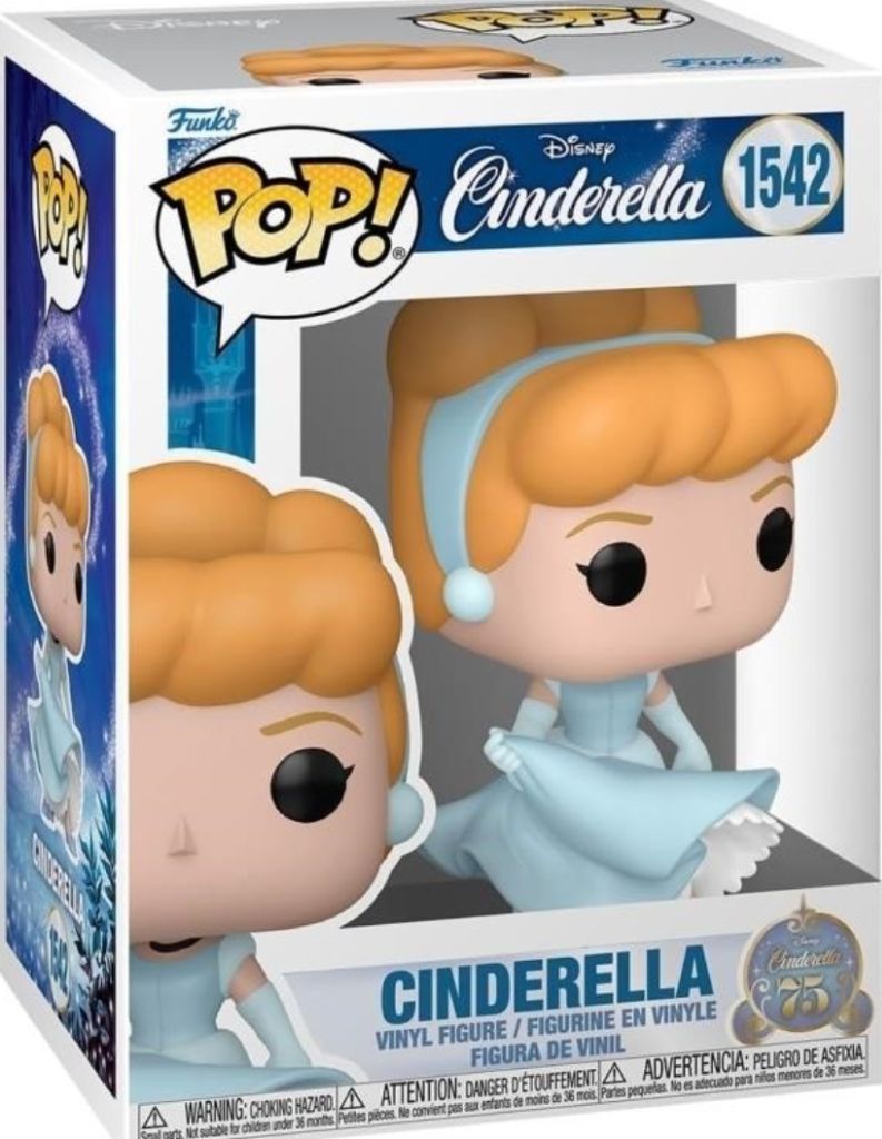 Funko Pop! Disney: Cinderella's 75th Anniversary-new