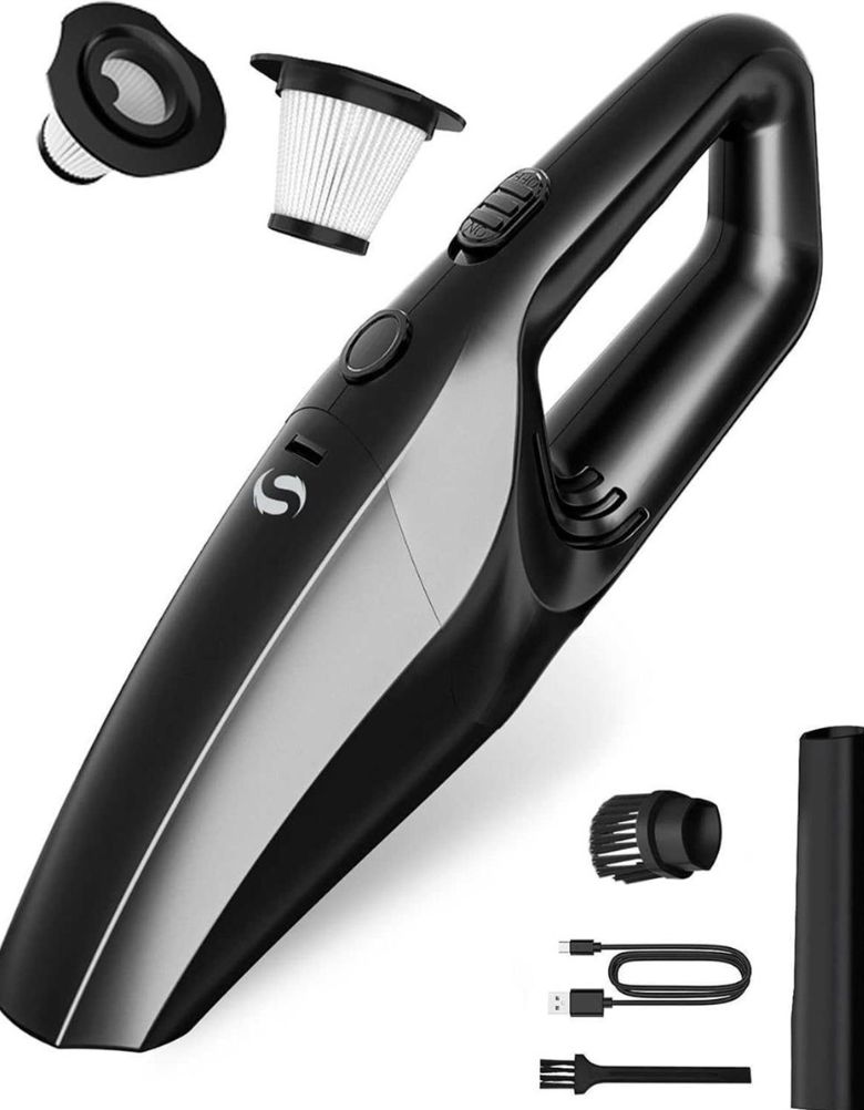 Hand Vacuum for car boat , Black-new