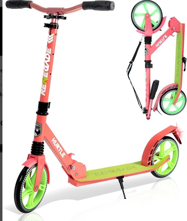 Hurtle 2-Wheel Scooter for Teens-new in box