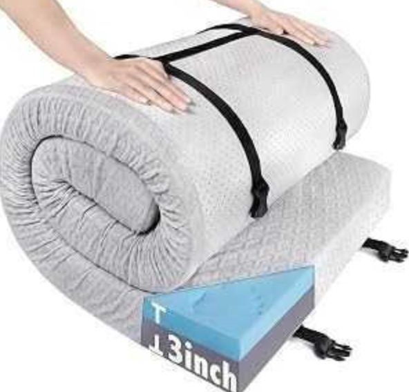 Memory Foam Camping Pad 3 Inch Thick-new