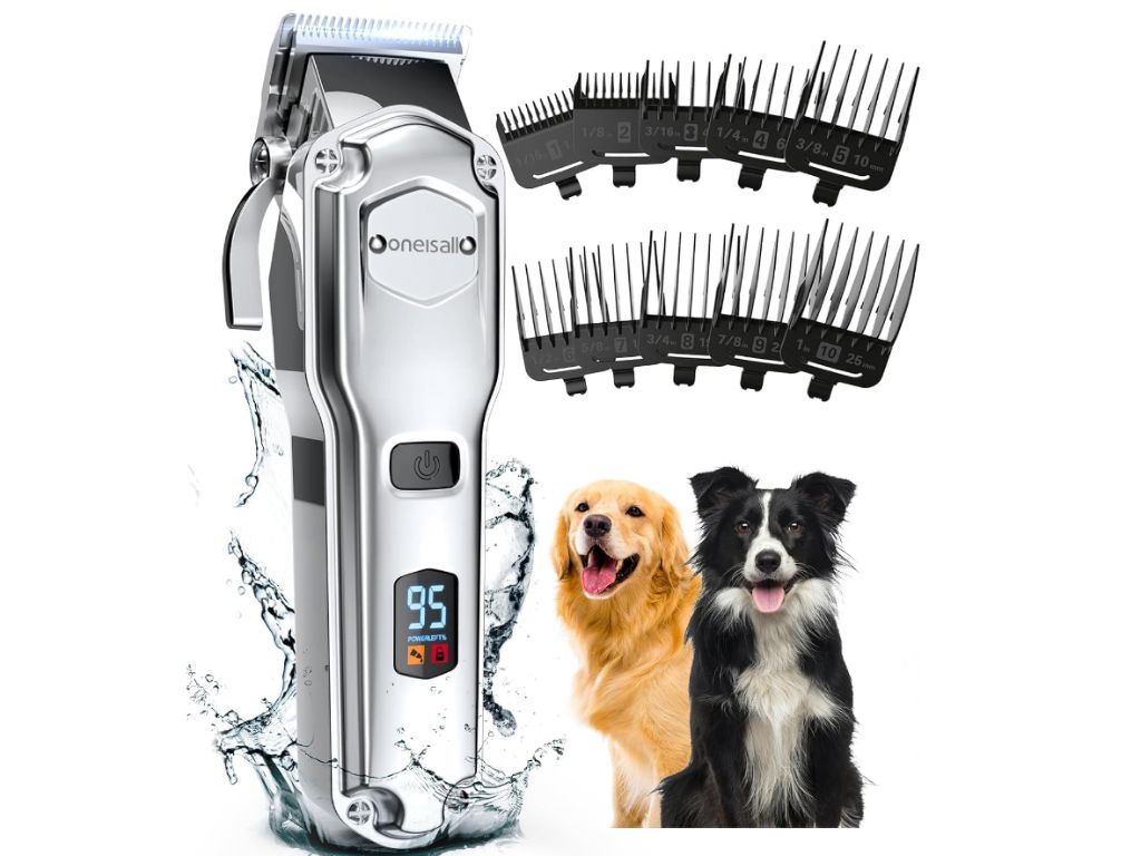 oneisall Dog Clippers for Grooming Thick Heavy Coats- new in box