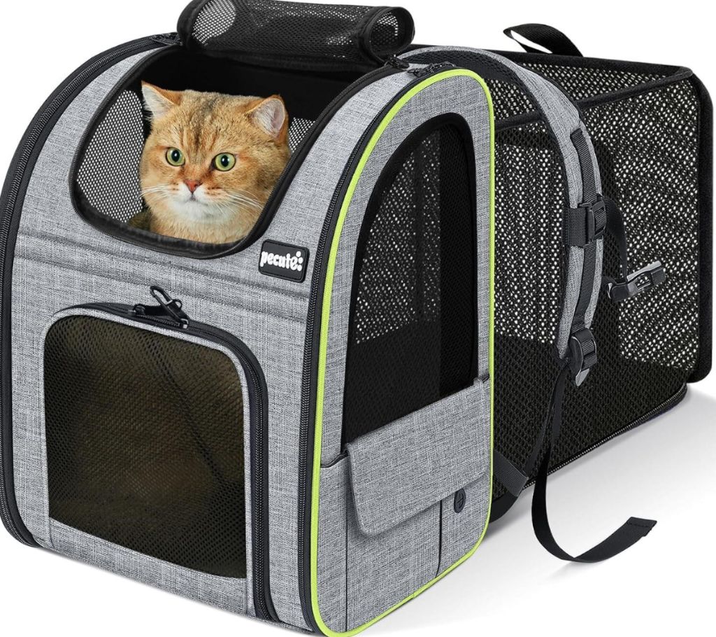 Pecute Dog Carrier Backpack for Small Dogs-new
