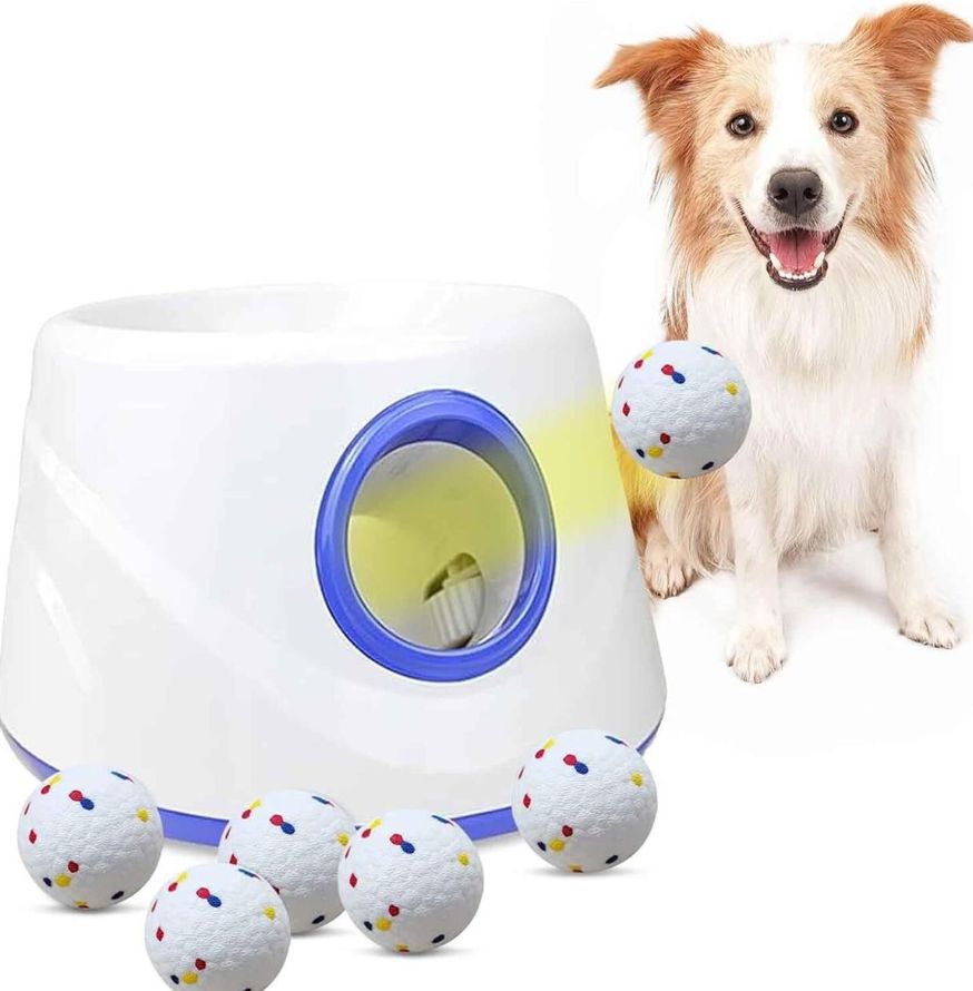 SARIEN Automatic Dog Ball Launcher, 3 Dist