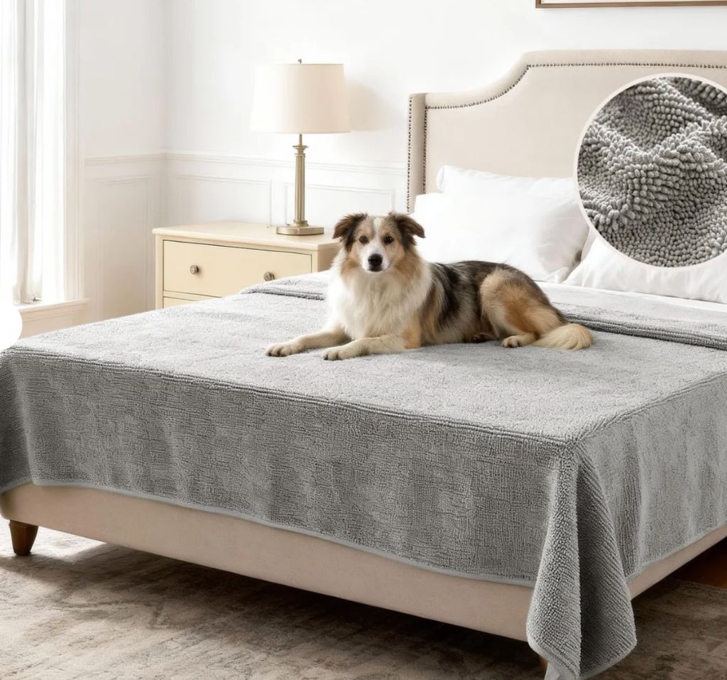 NonSlip Pet bed Cover Chenille-new sealed