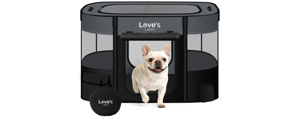 Love's cabin Pet Puppy Dog Playpen, Medium Dog-new in box