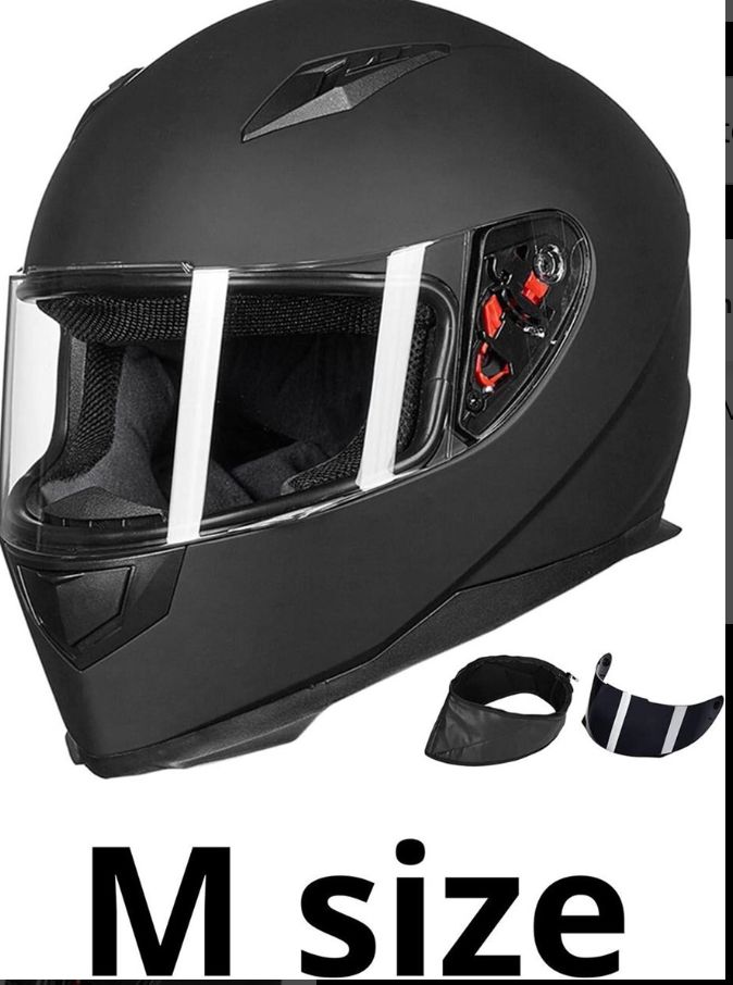 ILM Full Face Motorcycle Helmet DOT size S-new in box