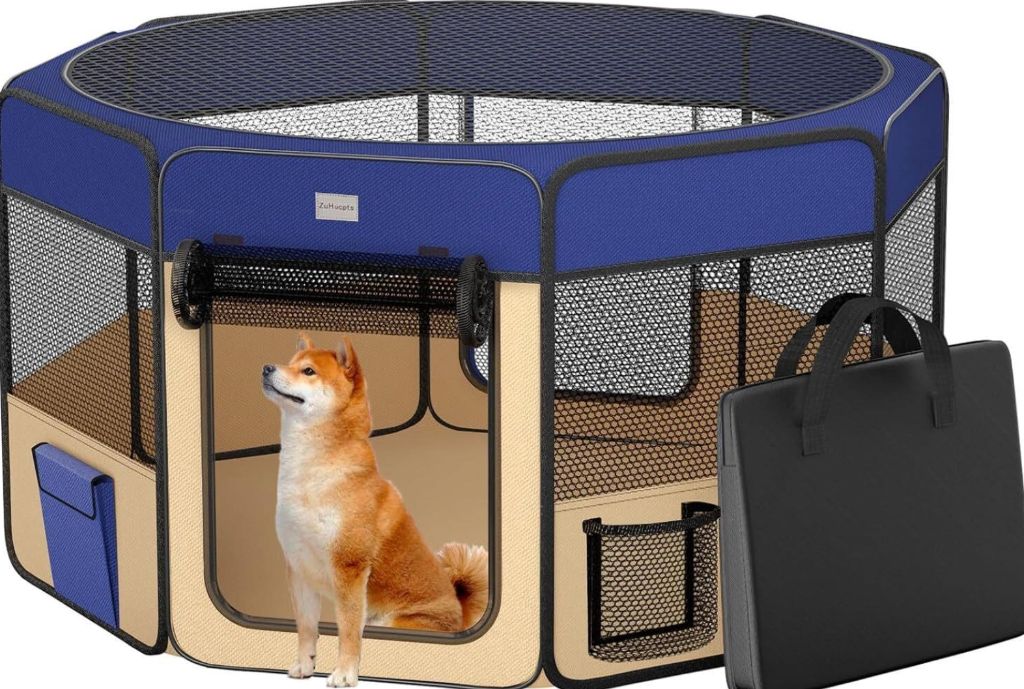 ZuHucpts 48" Pet Playpen for Dogs/Cats-new